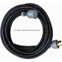 3 Pin 20 Amp Commercial Extension Leads, Rubber Insulated.