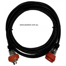 10 Amp 50m 3 Pin Extra Long Heavy Duty Single Phase 240V Industrial Extension Lead. Cable CSA:2.5mm²R.