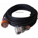 5 Pin 50 Amp 3 Phase Heavy Industrial Extension Leads