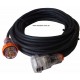 5 Pin 10 Amp Light Duty 3 Phase Extension Lead