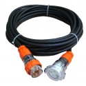 4 Pin 50 Amp 3 Phase Heavy Industrial Extension Leads
