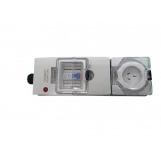 3 Phase to single phase adapter - 20A 3 phase to 1x20 Amp RCBO Protected Outlet.