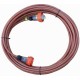 3 Pin 10A Braided (Armoured) Industrial Extension Lead