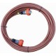 3 Pin 15A Braided (Armoured) Industrial Extension Lead