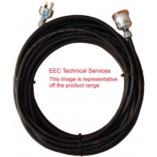 15 Amp 20m 240V Heavy Duty "Commercial" Extension Lead.  CSA:2.5mm²R, with Test & Tag Option