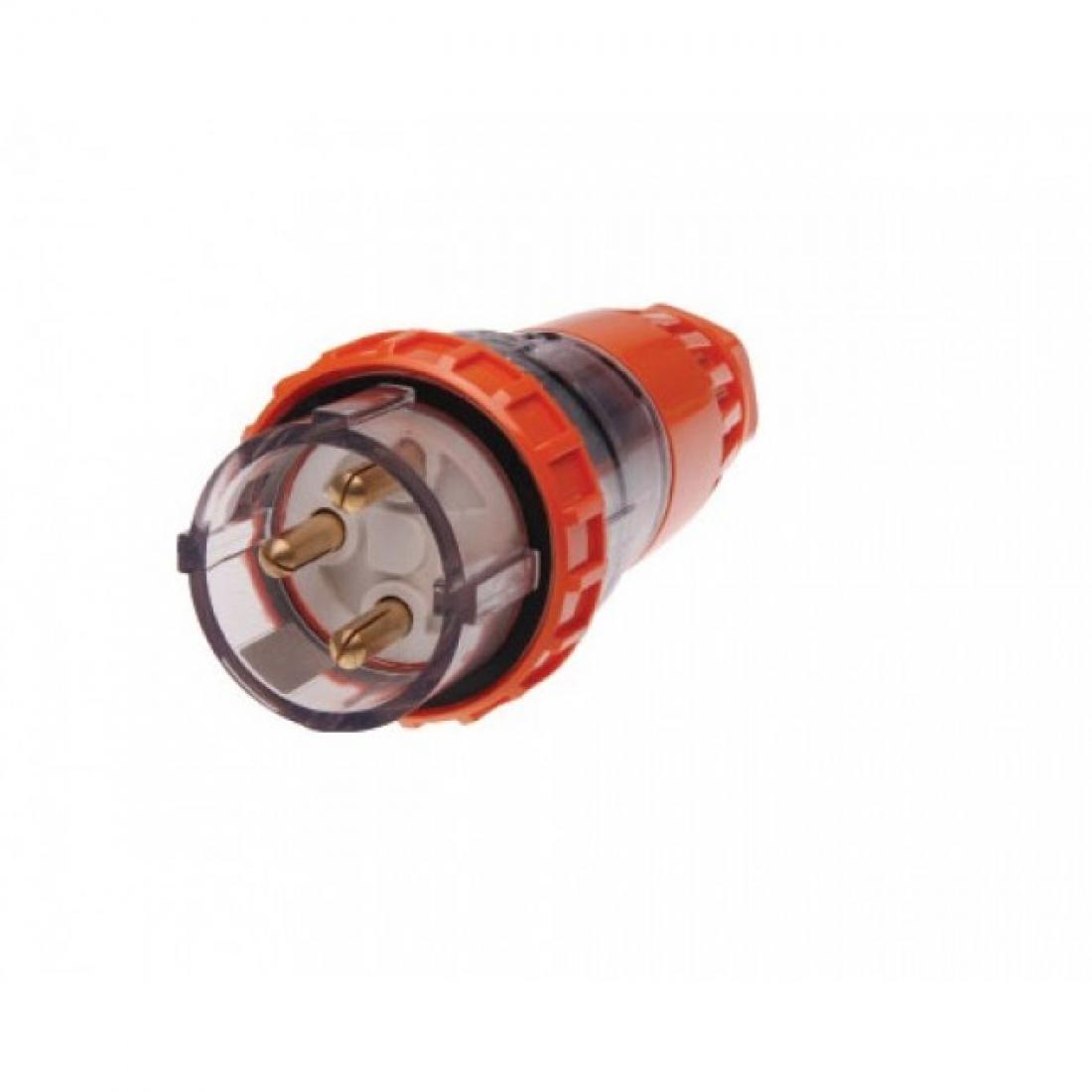 32 Amp 50m Round Pin 240V HD Industrial Ext Lead. Cable 6mm²